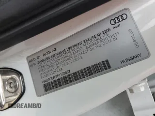 2015 Audi A3 1.8T Premium with VIN WAUACGFF7F1103657, listed as a Copart auction lot 51314145 with 130,308 mi miles and Salvage Title. Bid and sale history available at carsss.com. Image 13.