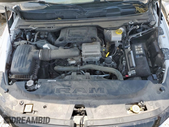 2023 Ram 1500 Big Horn with VIN 1C6SRFFT7PN698730, listed as a Copart auction lot 56967445 with 30,514 mi miles and Salvage title. Bid and sale history available at DreamBid. Image 11.