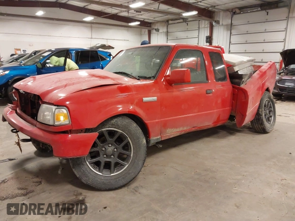 2009 Ford Ranger XLT with VIN 1FTZR45E99PA44317, listed as a IAAI auction lot 41368749 with 227,530 mi miles. Bid and sale history available at carsss.com. Image 18.