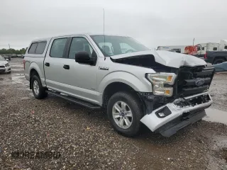 2015 Ford F-150 XLT with VIN 1FTEW1EP2FKD75675, listed as a Copart auction lot 55873515 with 163,367 mi miles and Salvage title. Bid and sale history available at DreamBid. Image 4.