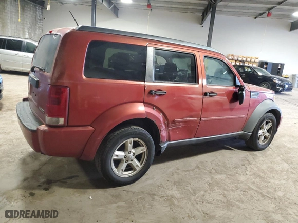 2009 Dodge Nitro SE with VIN 1D8GT28K09W505829, listed as a Copart auction lot 52595205 with 316,534 mi miles and Salvage Title. Bid and sale history available at carsss.com. Image 3.