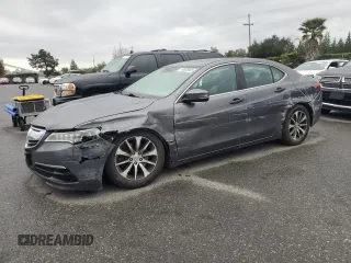2017 Acura TLX w/Technology Pkg with VIN 19UUB1F5XHA001068, listed as a Copart auction lot 48588985 with 60,850 mi miles and Salvage Title. Bid and sale history available at carsss.com. Image 1.