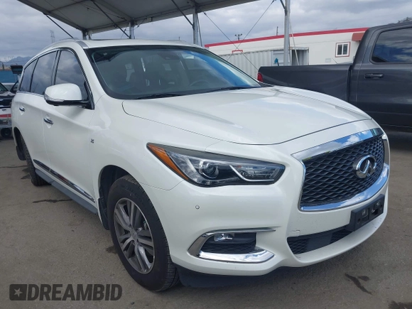 2020 Infiniti QX60 Pure с VIN 5N1DL0MN1LC508135, выставлен на аукционе IAAI как лот 42040838 с пробегом 59 195 миль миль и . История ставок и продаж доступна на DreamBid. Изображение 1.