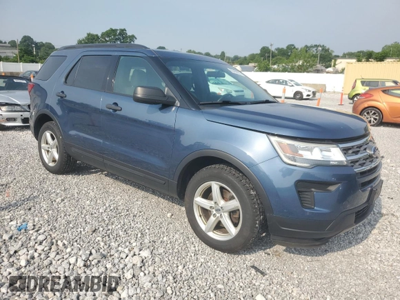 2018 Ford Explorer with VIN 1FM5K8B83JGA65303, listed as a Copart auction lot 60488955 with 125,245 mi miles and Salvage title. Bid and sale history available at DreamBid. Image 4.