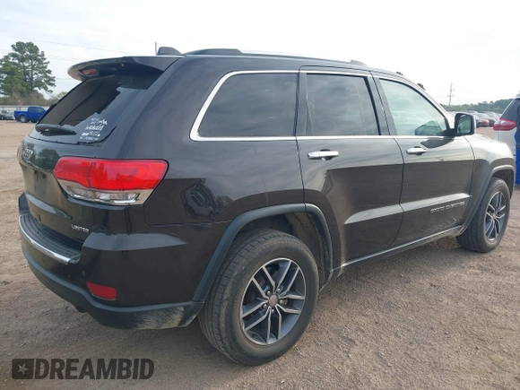 2017 Jeep Grand Cherokee Limited z VIN 1C4RJEBG2HC614604, wystawiony jako IAAI lot #41898905 z przebiegiem 140 049 mil mil oraz . Historia ofert i sprzedaży dostępna na DreamBid. Obrazek 4.