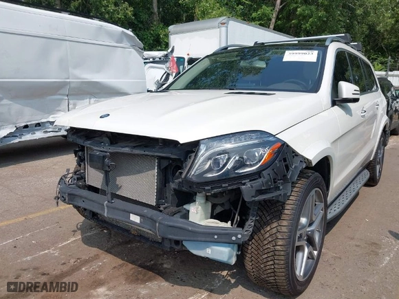 2017 Mercedes-Benz GLS with VIN 4JGDF7DE4HA879647, listed as a IAAI auction lot 39999023 with 97,372 mi miles. Bid and sale history available at carsss.com. Image 6.