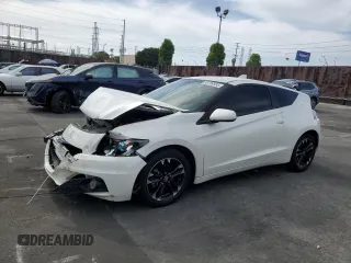 2015 Honda CR-Z EX z VIN JHMZF1D6XFS003512, wystawiony jako Copart lot #56709955 z przebiegiem 78 785 mil mil oraz Szkoda całkowita • Salvage title. Historia ofert i sprzedaży dostępna na DreamBid. Obrazek 1.