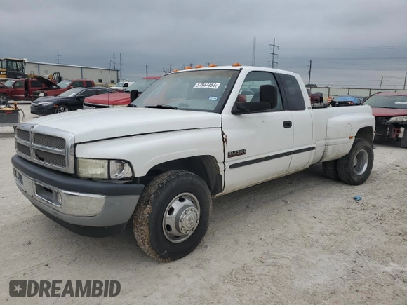 2001 Dodge 3500 z VIN 1B7MC33771J257977, wystawiony jako Copart lot #57947454 z przebiegiem 329 593 mil mil oraz Szkoda całkowita • Salvage title. Historia ofert i sprzedaży dostępna na DreamBid. Obrazek 1.