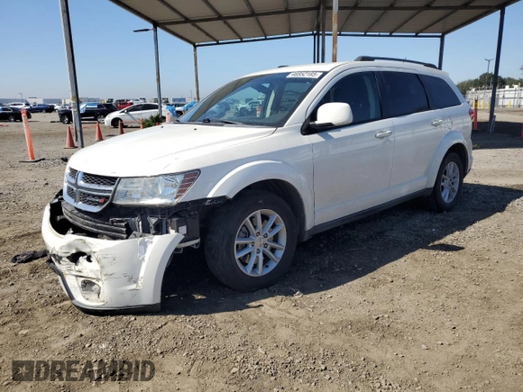 2016 Dodge Journey SXT with VIN 3C4PDCBGXGT224484, listed as a Copart auction lot 46952185 with 125,814 mi miles and Salvage Title. Bid and sale history available at carsss.com. Image 1.