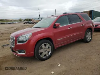 2014 GMC Acadia Denali z VIN 1GKKRTKD6EJ311826, wystawiony jako Copart lot #51909545 z przebiegiem 188 124 mil mil oraz Szkoda całkowita • Salvage title. Historia ofert i sprzedaży dostępna na DreamBid. Obrazek 1.