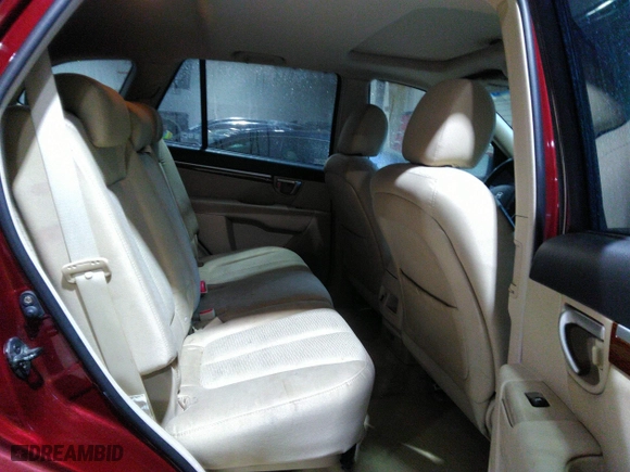 2007 Hyundai Santa Fe GLS with VIN 5NMSG13D27H103441, listed as a IAAI auction lot 42011361 with 246,590 mi miles. Bid and sale history available at carsss.com. Image 8.