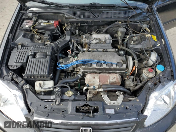 1999 Honda Civic EX z VIN 2HGEJ8641XH531176, wystawiony jako Copart lot #50145445 z przebiegiem 138 366 mil mil oraz Szkoda całkowita • Salvage title. Historia ofert i sprzedaży dostępna na DreamBid. Obrazek 11.