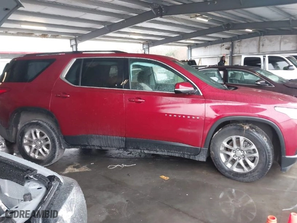 2020 Chevrolet Traverse LT Leather with VIN 1GNERHKW0LJ311283, listed as a IAAI auction lot 41416958 with 108,988 mi miles. Bid and sale history available at carsss.com. Image 13.
