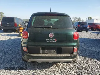 2014 FIAT 500L Trekking with VIN ZFBCFADH1EZ007398, listed as a Copart auction lot 50578915 with 23,969 mi miles and Salvage Title. Bid and sale history available at DreamBid. Image 6.