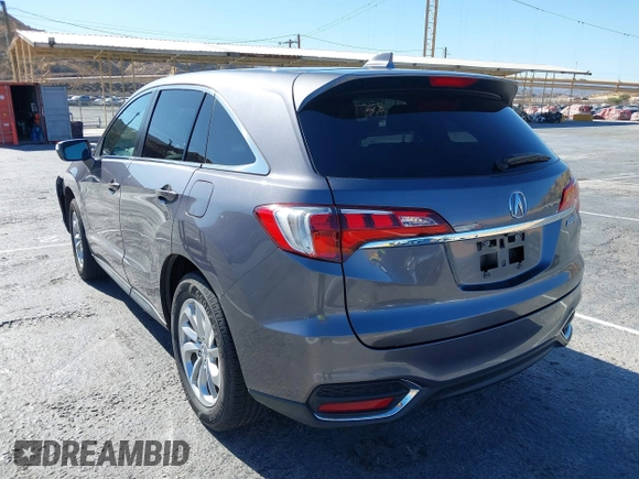 2017 Acura RDX with VIN 5J8TB3H35HL014687, listed as a IAAI auction lot 41353899 with 57,485 mi miles. Bid and sale history available at carsss.com. Image 3.
