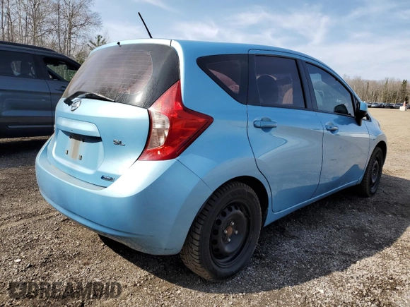 2014 Nissan Note SV with VIN 3N1CE2CP3EL402790, listed as a Copart auction lot 54224415 with 181,765 mi miles and Non Repairable. Bid and sale history available at DreamBid. Image 3.