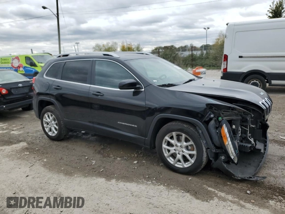 2018 Jeep Cherokee Latitude Plus with VIN 1C4PJLLX1JD524550, listed as a Copart auction lot 75652534 with 240,091 mi miles and Salvage Title. Bid and sale history available at carsss.com. Image 4.