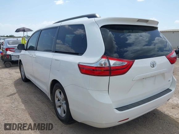 2017 Toyota Sienna LE Auto Access Seat with VIN 5TDKZ3DC3HS828606, listed as a IAAI auction lot 42540320 with 146,351 mi miles and . Bid and sale history available at DreamBid. Image 3.