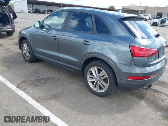 2018 Audi Q3 Premium with VIN WA1ECCFS4JR029578, listed as a IAAI auction lot 41920030 with 81,508 mi miles and . Bid and sale history available at DreamBid. Image 3.