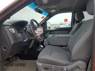2012 Ford F-150 XL with VIN 1FTFW1CFXCKE33459, listed as a Copart auction lot 45976875 with 0 mi miles and Salvage Title. Bid and sale history available at carsss.com. Image 7.