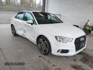 2018 Audi A3 Sedan Premium with VIN WAUB8GFF7J1020129, listed as a IAAI auction lot 41933899 with 69,654 mi miles. Bid and sale history available at carsss.com. Image 1.
