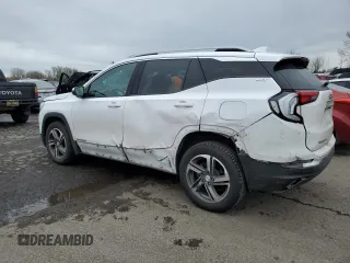 2021 GMC Terrain SLT with VIN 3GKALVEV1ML314007, listed as a Copart auction lot 44845655 with 74,673 mi miles and Salvage Title. Bid and sale history available at DreamBid. Image 2.