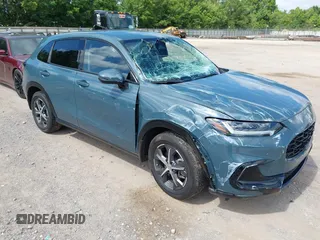 2023 Honda HR-V EX-L with VIN 3CZRZ1H74PM734260, listed as a IAAI auction lot 42502857 with 22,156 mi miles and . Bid and sale history available at DreamBid. Image 1.