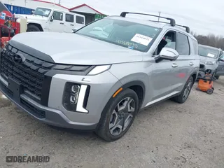 2024 Hyundai Palisade Limited with VIN KM8R54GE9RU683609, listed as a IAAI auction lot 41510033 with 27,876 mi miles. Bid and sale history available at carsss.com. Image 17.