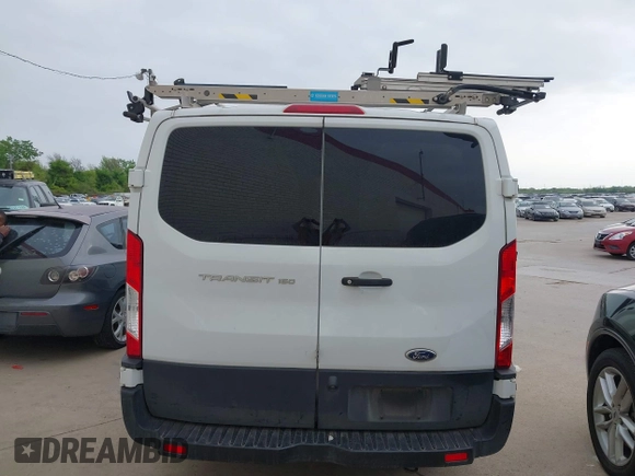 2019 Ford Transit with VIN 1FTYE1YM1KKA96827, listed as a IAAI auction lot 41851228 with 173,048 mi miles. Bid and sale history available at carsss.com. Image 16.