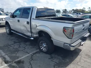 2010 Ford F-150 XL with VIN 1FTFW1CV5AFC04555, listed as a IAAI auction lot 41566725 with 180,352 mi miles. Bid and sale history available at carsss.com. Image 3.