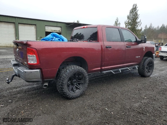 2024 Ram 2500 Big Horn with VIN 3C6UR5DL8RG222908, listed as a Copart auction lot 50209335 with 3,652 mi miles and Salvage Title. Bid and sale history available at carsss.com. Image 3.