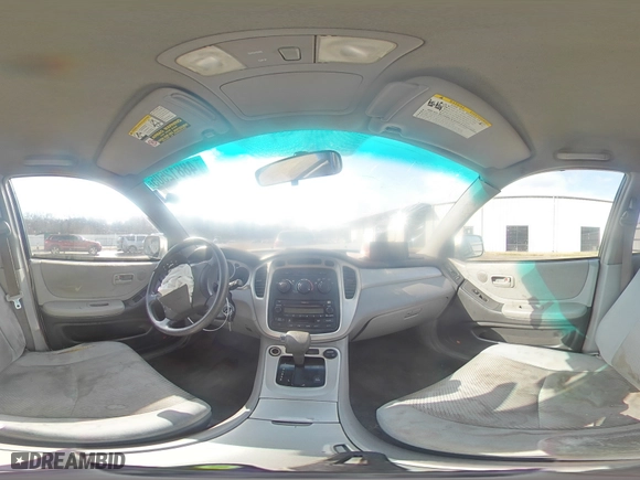 2005 Toyota Highlander with VIN JTEGP21A550056810, listed as a Copart auction lot 48812505 with 240,500 mi miles and Salvage Title. Bid and sale history available at carsss.com. Image 13.