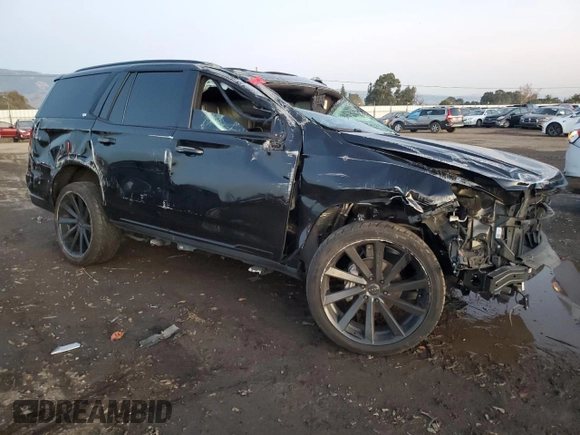 2021 Cadillac Escalade Sport Platinum with VIN 1GYS4GKL3MR199859, listed as a Copart auction lot 85749144 with 73,634 mi miles and Salvage title. Bid and sale history available at DreamBid. Image 4.