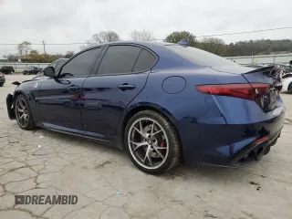 2017 Alfa Romeo Giulia with VIN ZARFAEAV0H7548796, listed as a Copart auction lot 81103094 with 63,028 mi miles and Salvage title. Bid and sale history available at DreamBid. Image 2.