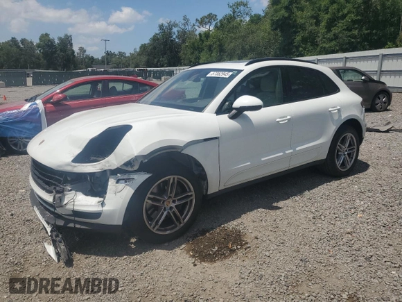 2021 Porsche Macan z VIN WP1AA2A5XMLB02805, wystawiony jako Copart lot #57352945 z przebiegiem 65 288 mil mil oraz Szkoda całkowita • Salvage title. Historia ofert i sprzedaży dostępna na DreamBid. Obrazek 1.