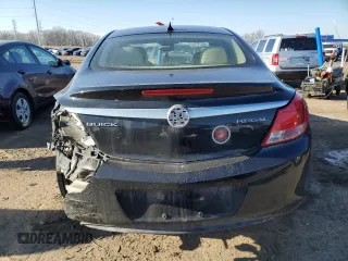 2012 Buick Regal with VIN 2G4GR5EK1C9113375, listed as a Copart auction lot 43062605 with 108,565 mi miles and Salvage title. Bid and sale history available at DreamBid. Image 6.