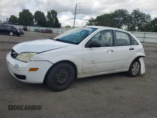 2007 Ford Focus S with VIN 1FAFP34N87W343035, listed as a Copart auction lot 63419335 with Not provided miles and Salvage title. Bid and sale history available at DreamBid. Image 1.