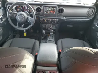 2022 Jeep Wrangler Unlimited Willys Sport with VIN 1C4HJXDN0NW207099, listed as a Copart auction lot 43395805 with 55,529 mi miles and Salvage Title. Bid and sale history available at DreamBid. Image 8.