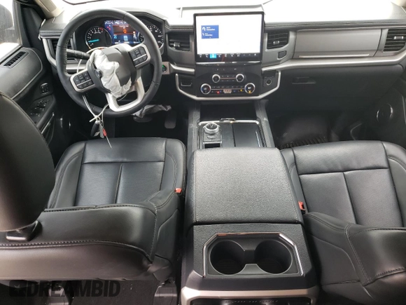 2023 Ford Expedition XLT with VIN 1FMJU1H86PEA52332, listed as a Copart auction lot 44500725 with 14,961 mi miles and Salvage Title. Bid and sale history available at carsss.com. Image 8.