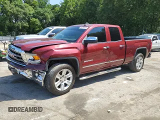 2015 GMC Sierra 1500 SLT with VIN 1GTR1VEC8FZ238185, listed as a Copart auction lot 59250943 with Not provided miles and Salvage title. Bid and sale history available at DreamBid. Image 1.