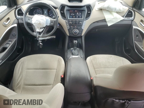 2018 Hyundai Santa Fe 2.4L z VIN 5XYZU3LB2JG537457, wystawiony jako Copart lot #56800005 z przebiegiem 97 344 mil mil oraz Szkoda całkowita • Salvage title. Historia ofert i sprzedaży dostępna na DreamBid. Obrazek 8.
