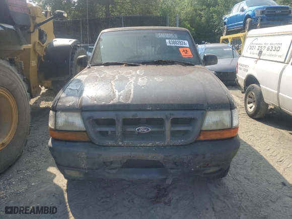 1998 Ford Ranger XL with VIN 1FTZR15X3WTA23658, listed as a Copart auction lot 63882824 with 227,406 mi miles and Non Repairable. Bid and sale history available at carsss.com. Image 5.