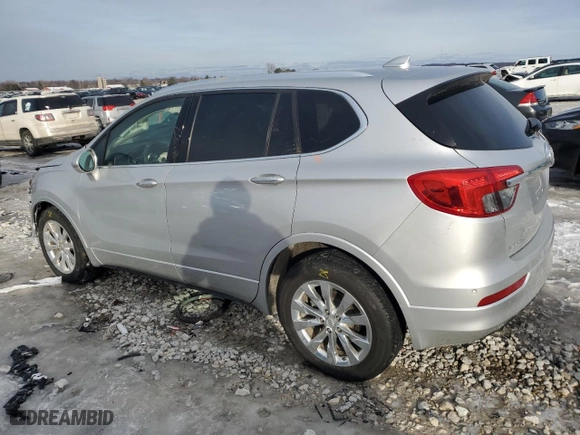 2017 Buick Envision Essence with VIN LRBFXBSA6HD067194, listed as a Copart auction lot 43154995 with 0 mi miles and Salvage Title. Bid and sale history available at carsss.com. Image 2.