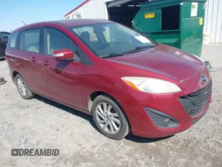 2015 Mazda 5 Sport with VIN JM1CW2BL4F0190795, listed as a IAAI auction lot 41874694 with 181,805 mi miles. Bid and sale history available at carsss.com. Image 1.
