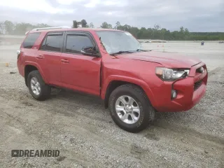 2018 Toyota 4Runner SR5 with VIN JTEZU5JR3J5187224, listed as a Copart auction lot 57596355 with 77,261 mi miles and Salvage title. Bid and sale history available at DreamBid. Image 4.