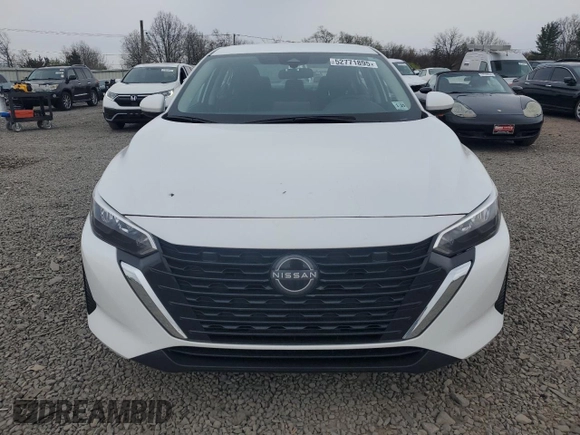 2024 Nissan Sentra SV with VIN 3N1AB8CV3RY227337, listed as a Copart auction lot 52771895 with 9,730 mi miles and Salvage Title. Bid and sale history available at DreamBid. Image 5.