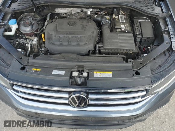 2023 Volkswagen Tiguan SE z VIN 3VV3B7AX5PM082280, wystawiony jako Copart lot #59896235 z przebiegiem 21 791 mil mil oraz Szkoda całkowita • Salvage title. Historia ofert i sprzedaży dostępna na DreamBid. Obrazek 12.