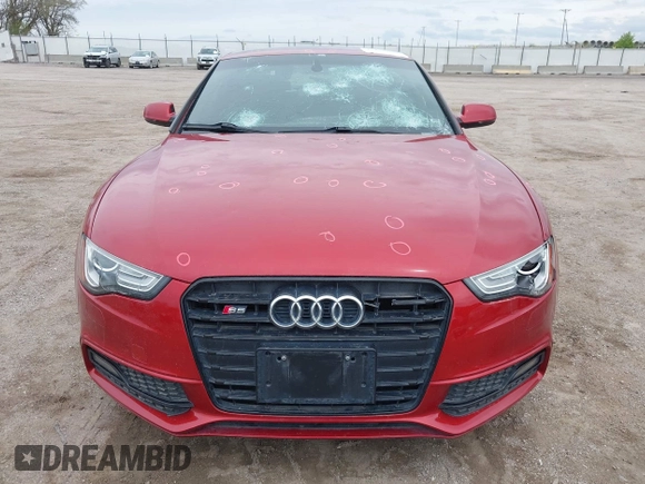 2014 Audi S5 Prestige z VIN WAUVGAFR9EA059415, wystawiony jako IAAI lot #42136897 z przebiegiem 95 667 mil mil oraz . Historia ofert i sprzedaży dostępna na DreamBid. Obrazek 12.