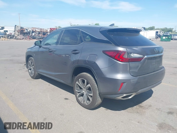 2019 Lexus RX 350 with VIN 2T2BZMCA5KC190778, listed as a IAAI auction lot 42348881 with 55,110 mi miles and . Bid and sale history available at DreamBid. Image 3.