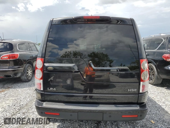 2010 Land Rover LR4 Lux with VIN SALAK2D45AA527687, listed as a Copart auction lot 60730895 with 157,497 mi miles and Salvage title. Bid and sale history available at DreamBid. Image 6.